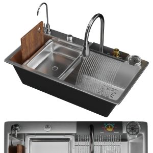 Ribanedy Kitchen Sink And Mixer