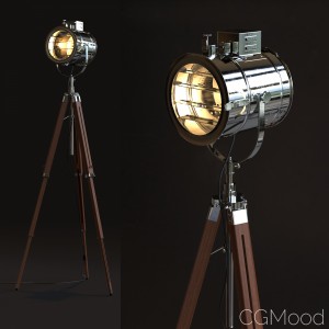 Thor Vintage Stage Searchlight
