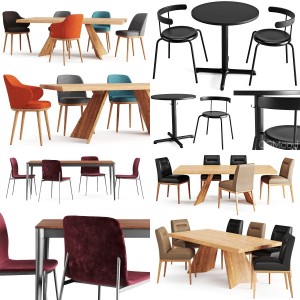 Table and Chair Collection Vol. 2