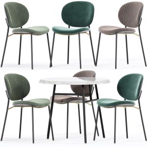 Calligaris Ines Dining Chair Table