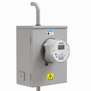 Exterior Electric Meter For House
