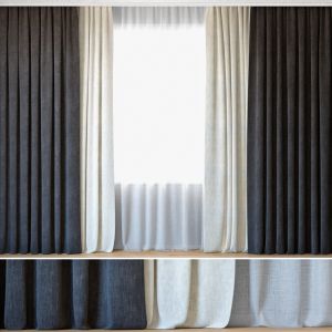 Curtains 11 | Curtains With Tulle | Ovington Grey