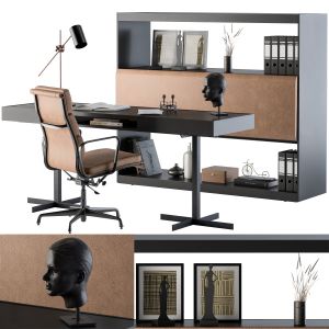 Office Furniture - Manager Set02