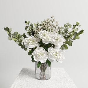 Bouquet of Peonies Vase Set