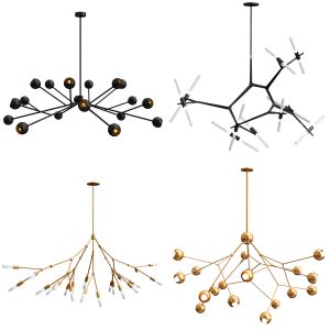 Collection Of Branch Chandeliers