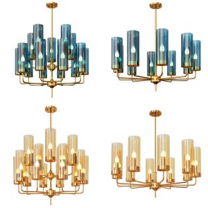 Hans Agne Jakobsson Tube Chandelier Collection