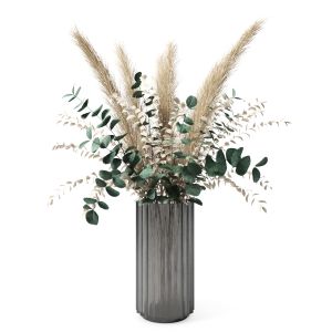 Bouquet Of Eucalyptus And Dried Pampas