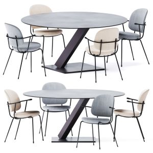 Element Round Dining Table By Desalto