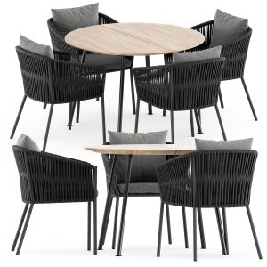 Porto Dining Chair By Burkedecor And Agave Table
