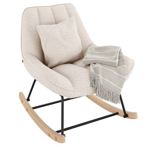 Kave Home - Marlina Rocking Chair 3D Model for Corona | CGMood