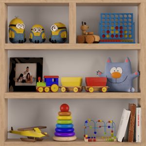 Shelf With Toys