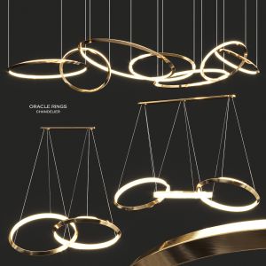 Oracle Rings Chandelier By Christopher Boots