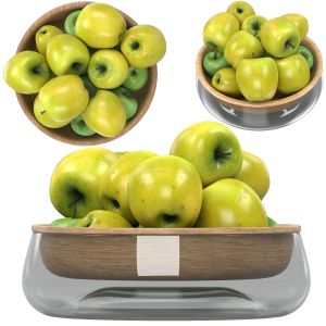 Bowl Of Green Apples