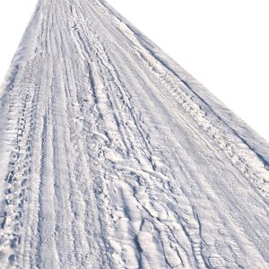 Winter Single Lane Road 04 (12 Meters)