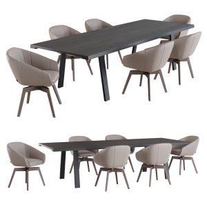 Montis Doble Dining Table Set