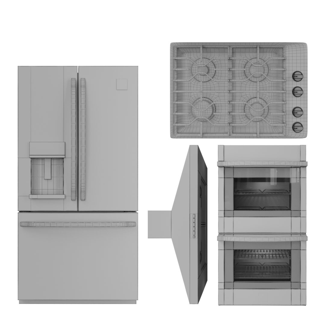 Ge Appliance Collection Vol 02 - 3D Model for VRay, Corona