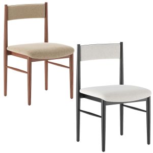 Crate & Barrel Petrie Upholstered Dining Chair