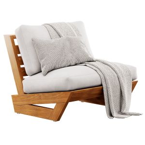 Sunset Teak Lounge Chair By Cb2