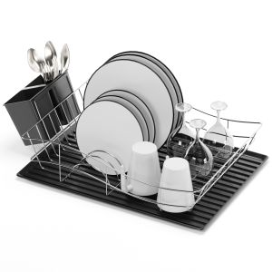 Tower Essentials Dish Rack With Tray