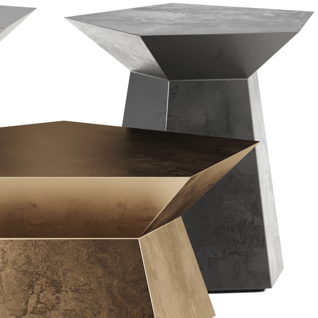 Vulcano Coffee Tables By Casa - 3D Model for Corona
