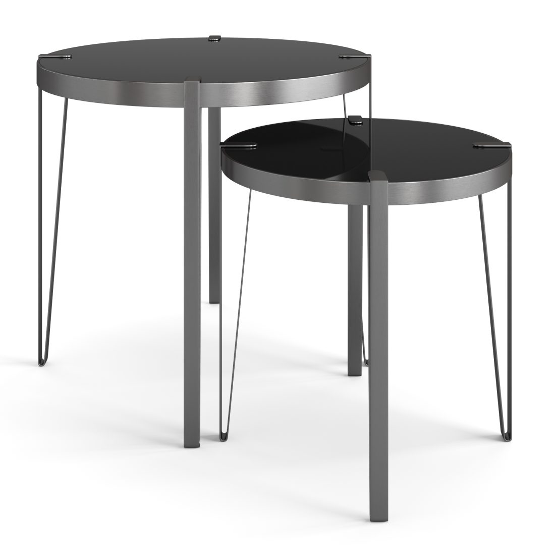 Trussardi Casa Bondai Coffee Tables Set 3D Model for VRay, Corona | CGMood