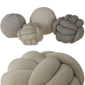 Knot Pillow And Sphere Pillow 102
