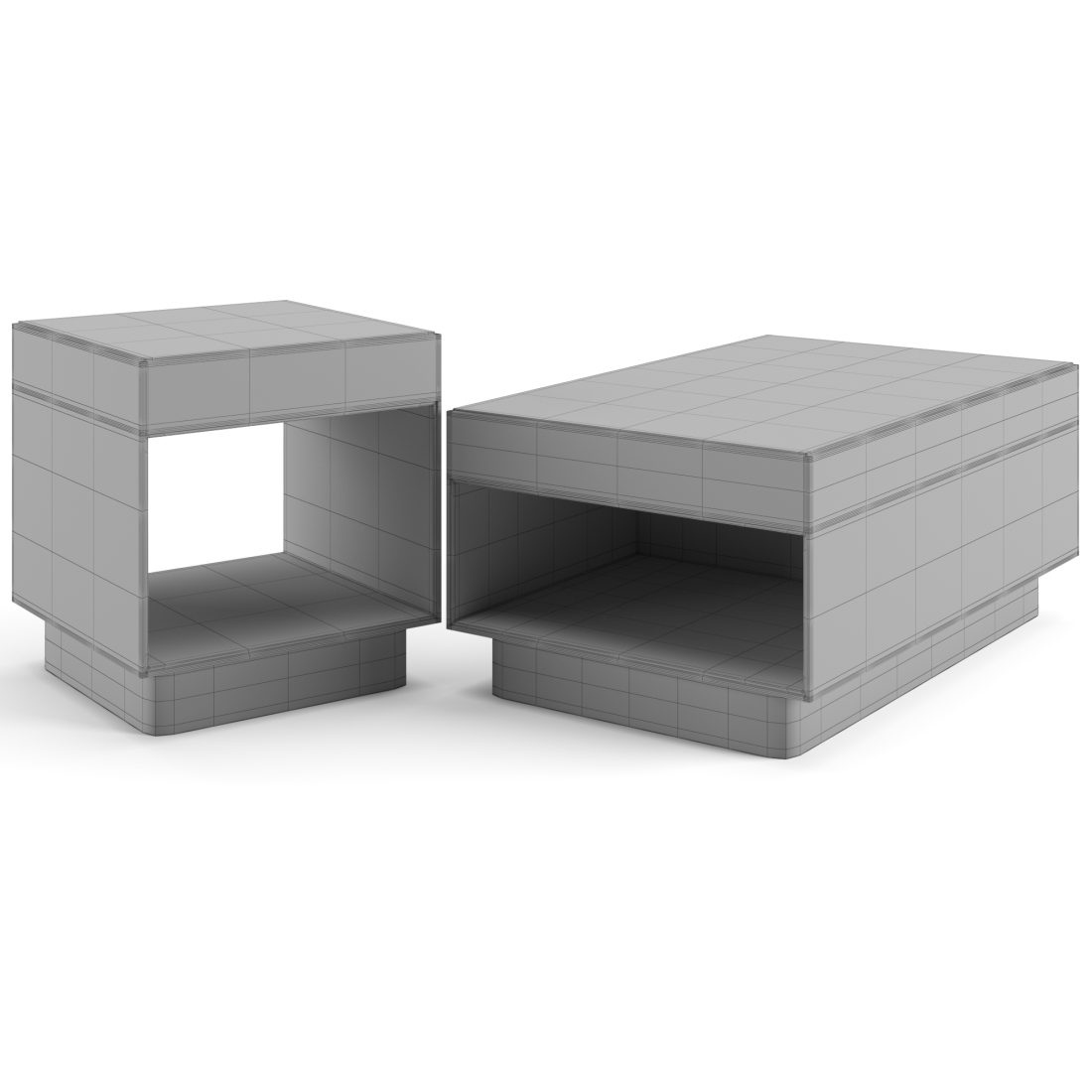 Hope Coffee Tables Set 3D Model for VRay, Corona | CGMood