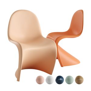 Panton Chair Color Peach Fuzz By Vitra