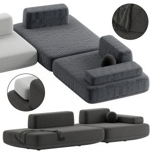 Modular Sofa Flat By Como