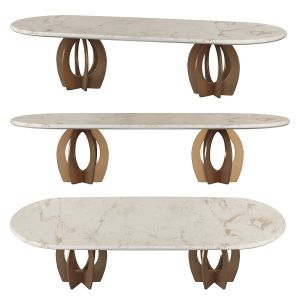 Boulder Oval dining table