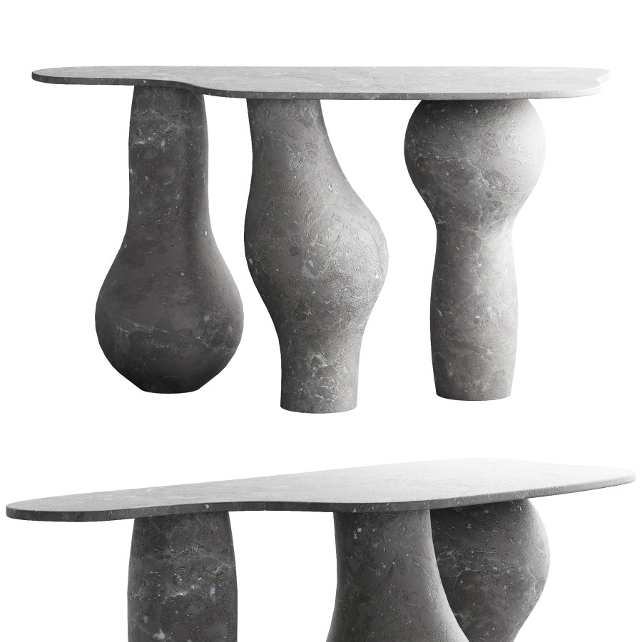 491 Console Table Altar Console 54 By Agnes Studio 3D Model for VRay ...