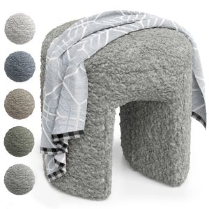 Shaggy Fur Pouf From Ogogo