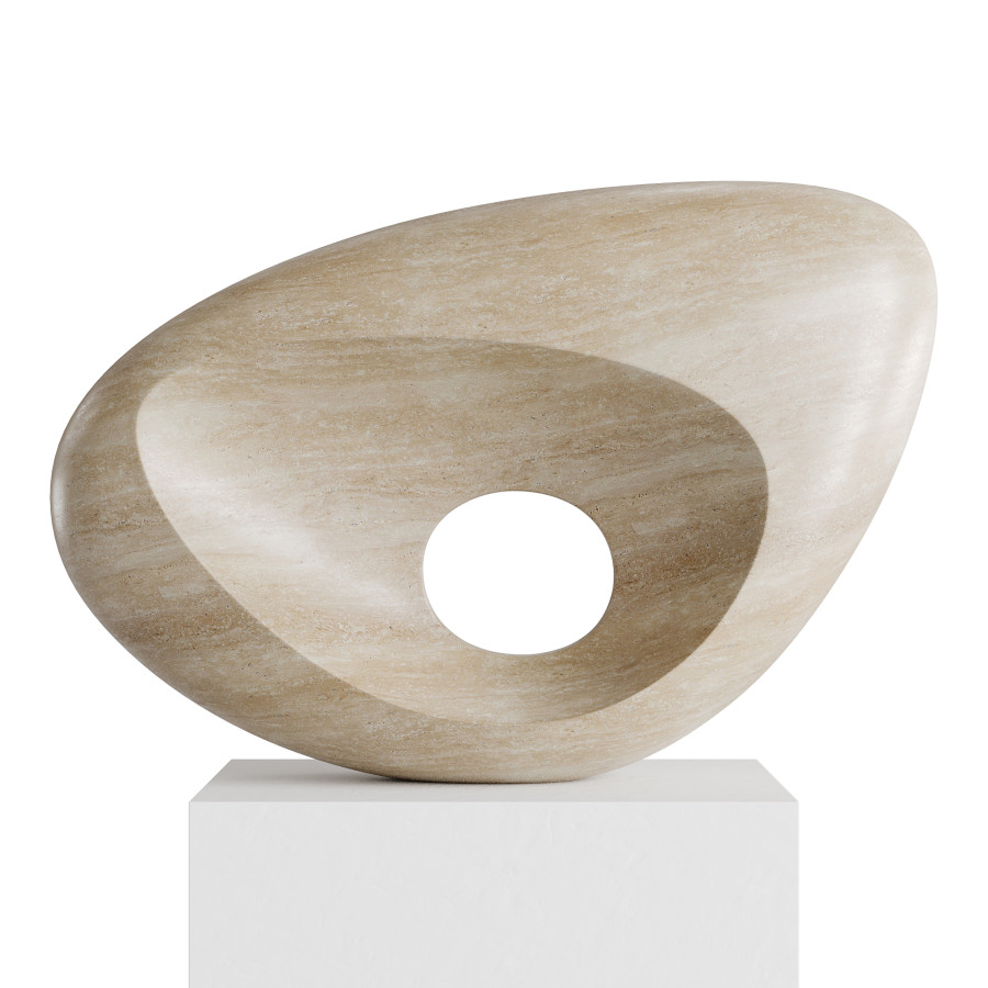 Abstract Sculpture By Christophe Conder 3D Model for VRay, Corona | CGMood