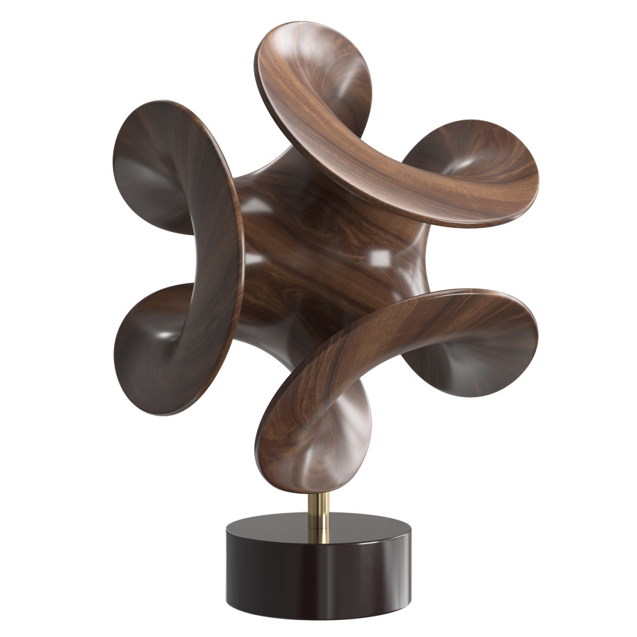 Abstract 3d Statues Rfa Abstract Sculpture By Robert Longhurst 3D Model for VRay, Corona | CGMood