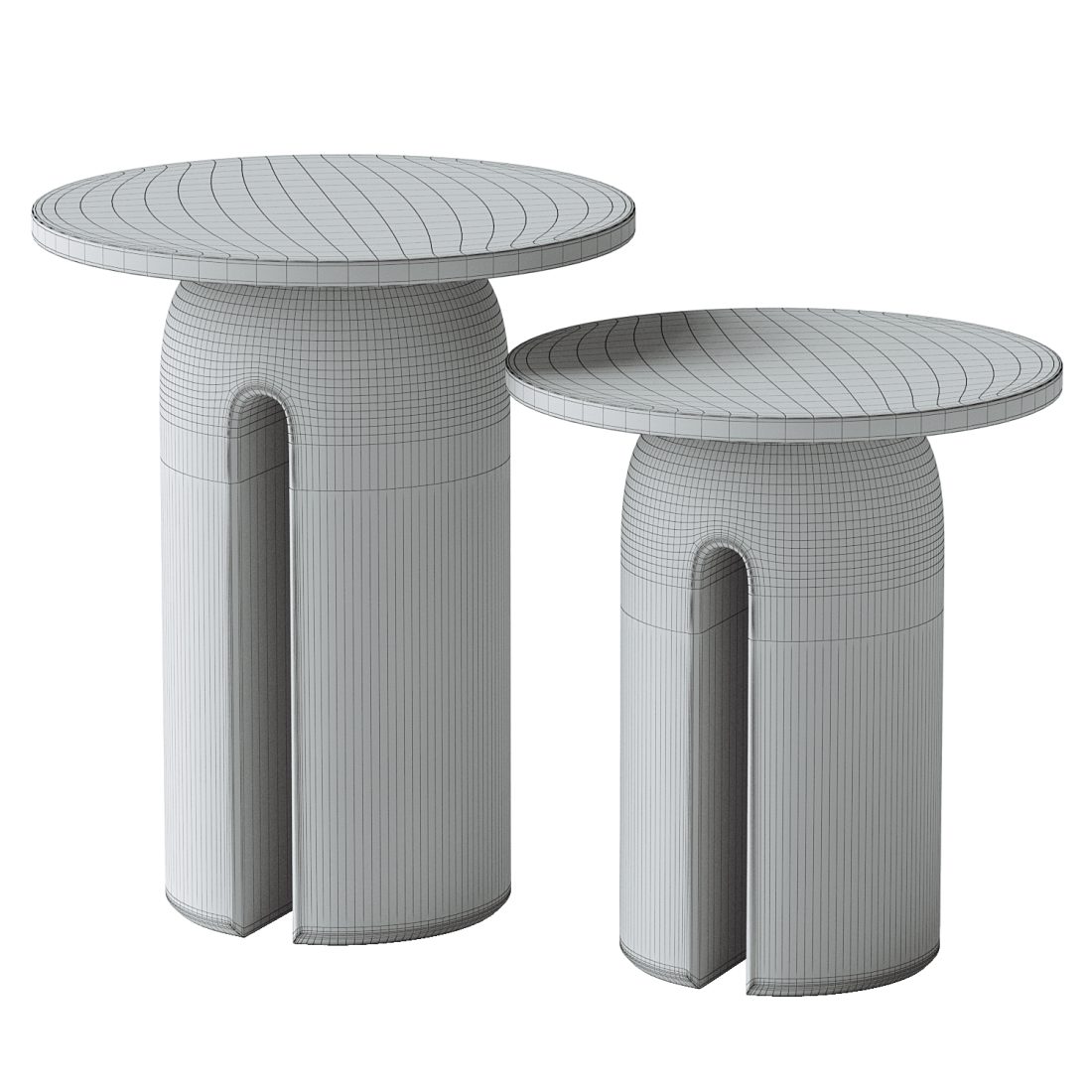 Oco Side Table 3D Model for VRay, Corona | CGMood
