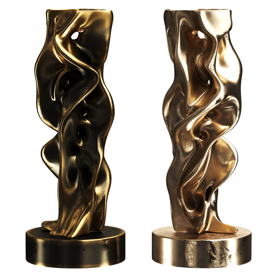 Abstract Sculpture 3D Model for VRay, Corona | CGMood