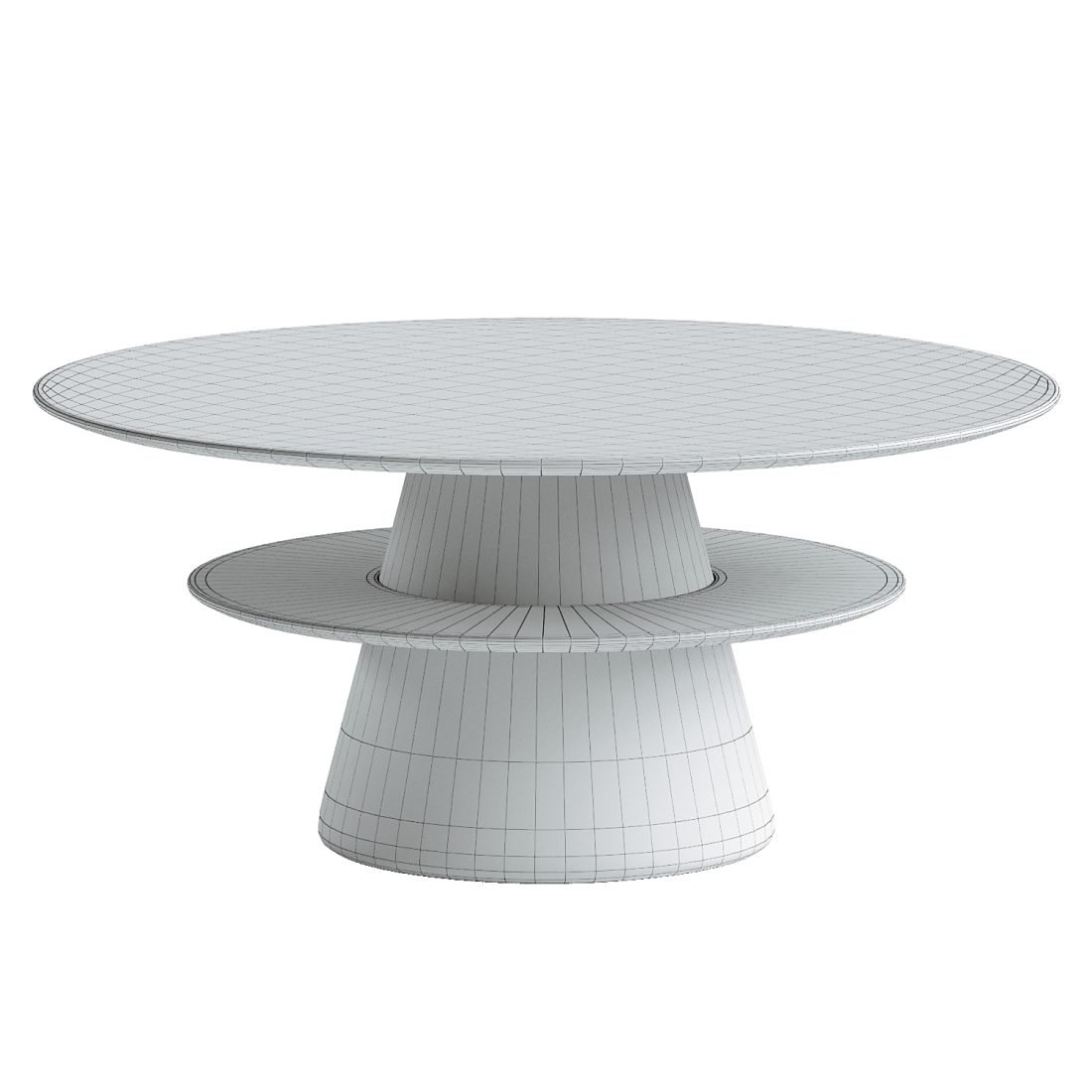 Pietra Round Coffee Table 3D Model for VRay, Corona | CGMood