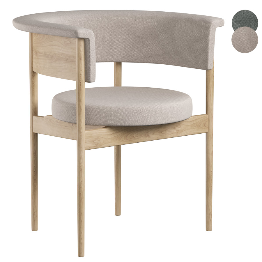 N Sc01 Chair By Norm Architects For Karimoku Case 3D Model for