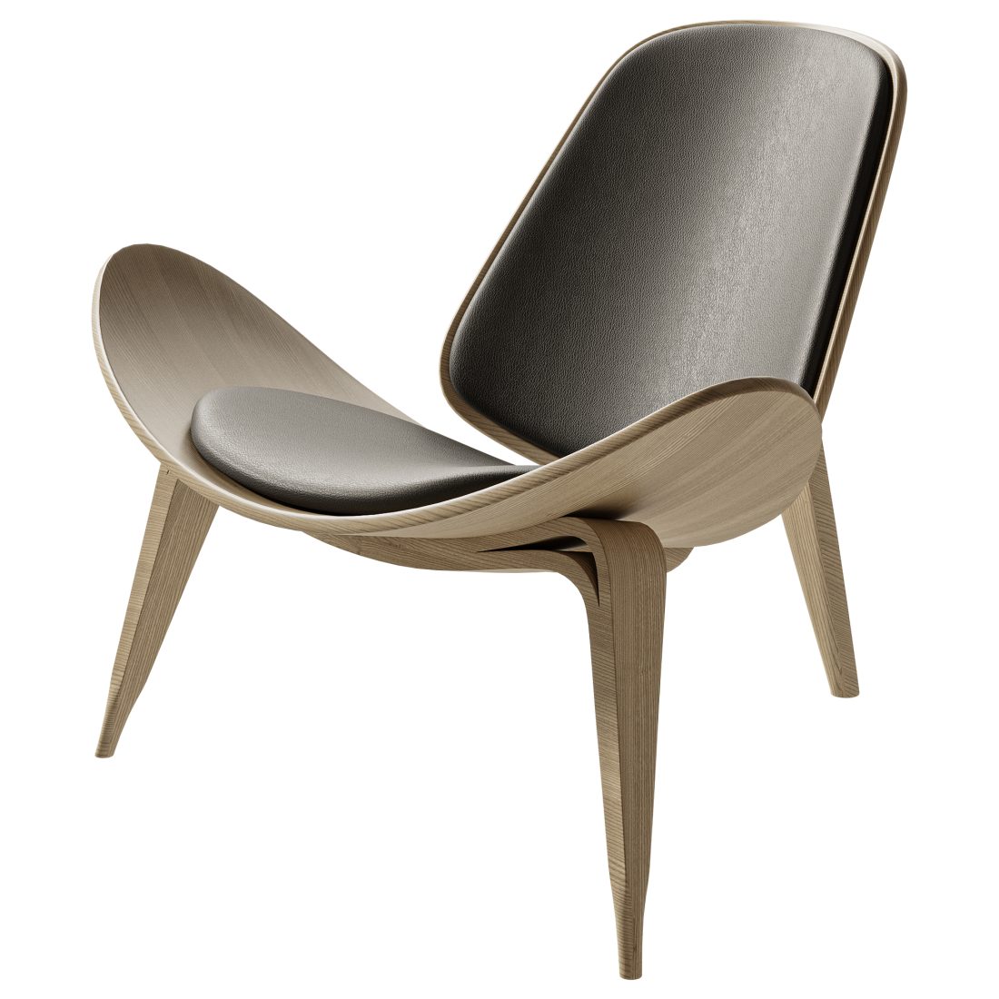 Shell Chair Mod Ch07 Shell Chair 3D Model for VRay, Corona | CGMood
