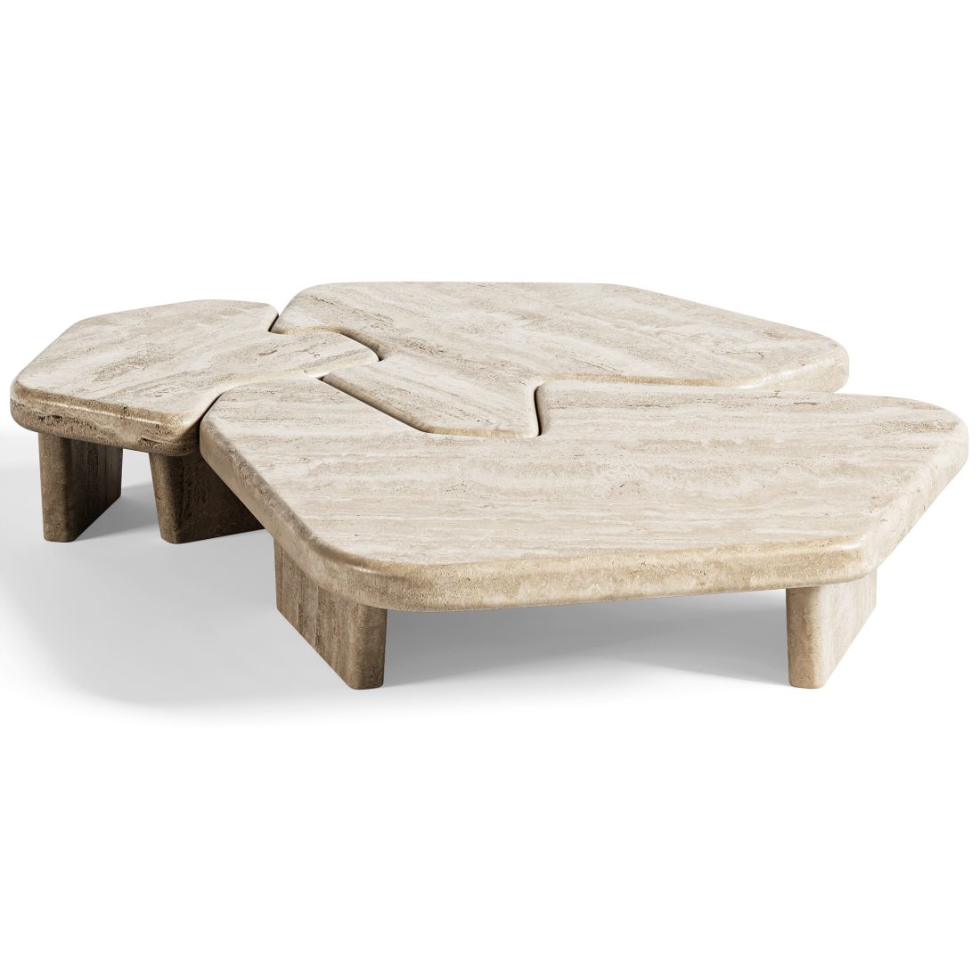 Vence Coffee Table 3D Model for VRay, Corona | CGMood