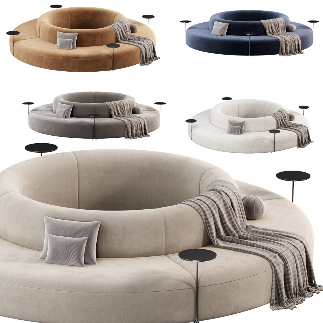 Artiko Modular Sofa By Mdd 3D Model for Corona | CGMood