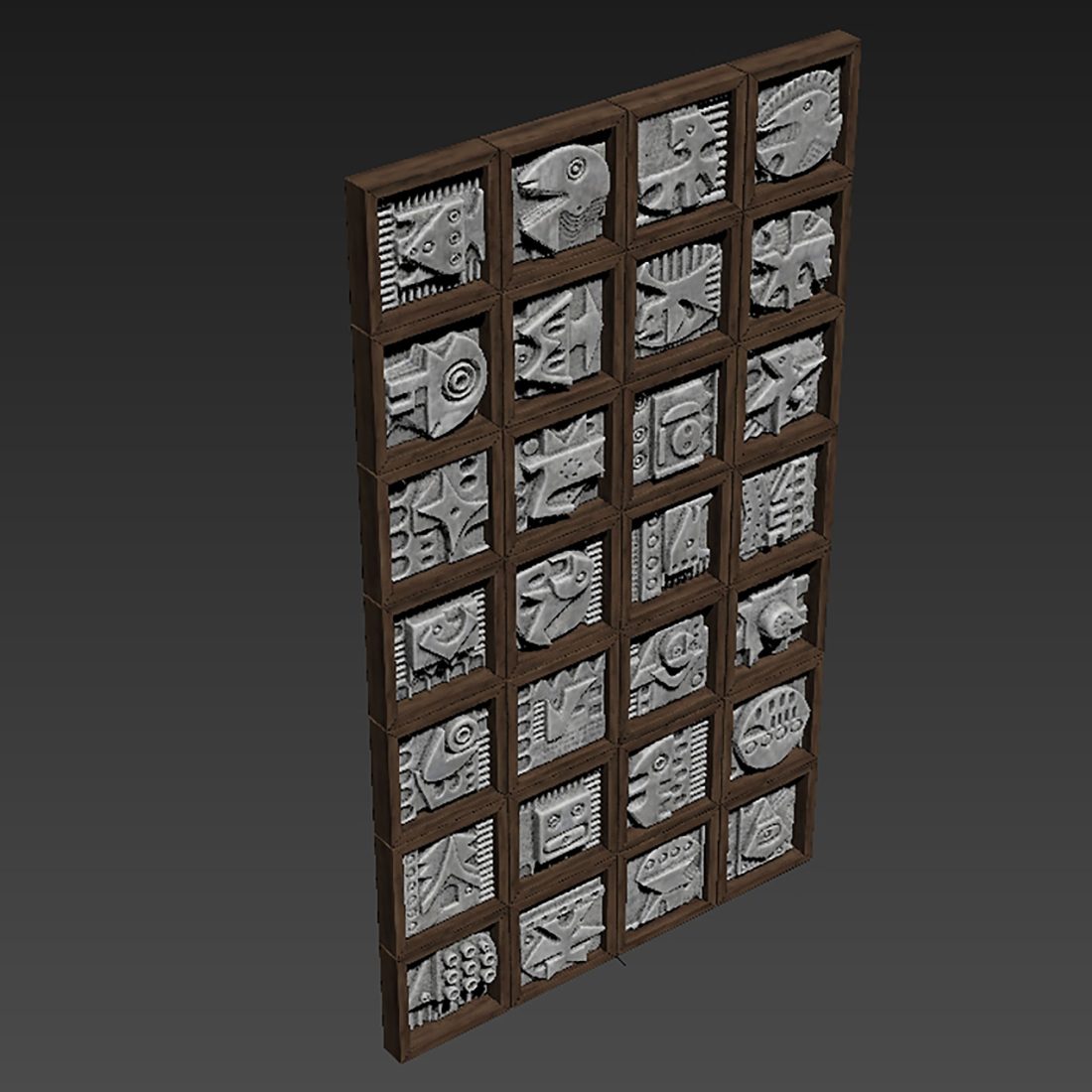 Stone Decor N242a 3D Model for VRay | CGMood