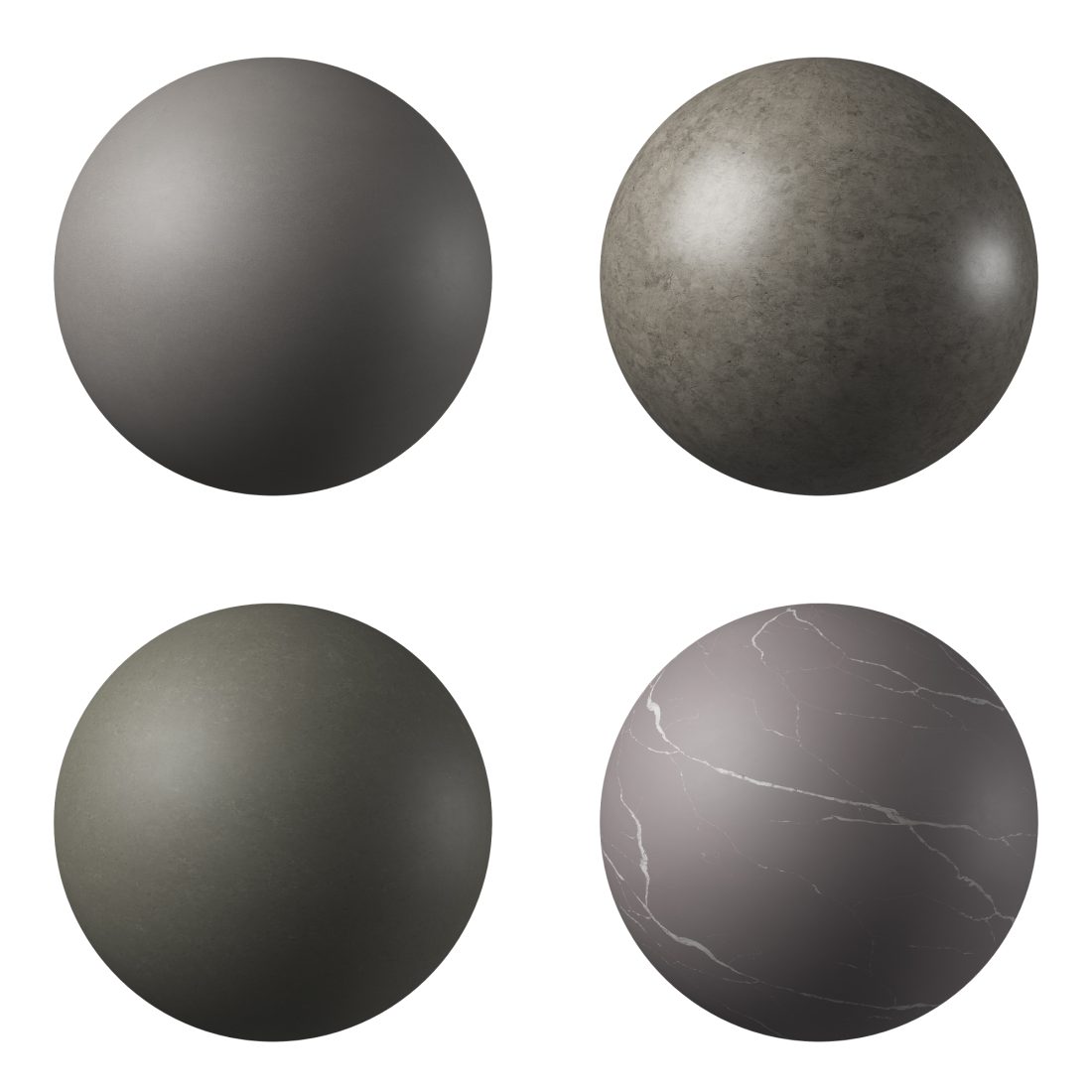 Quartz Agglomerate / Engineered Stone Set - 04 Texture / PBR Material ...