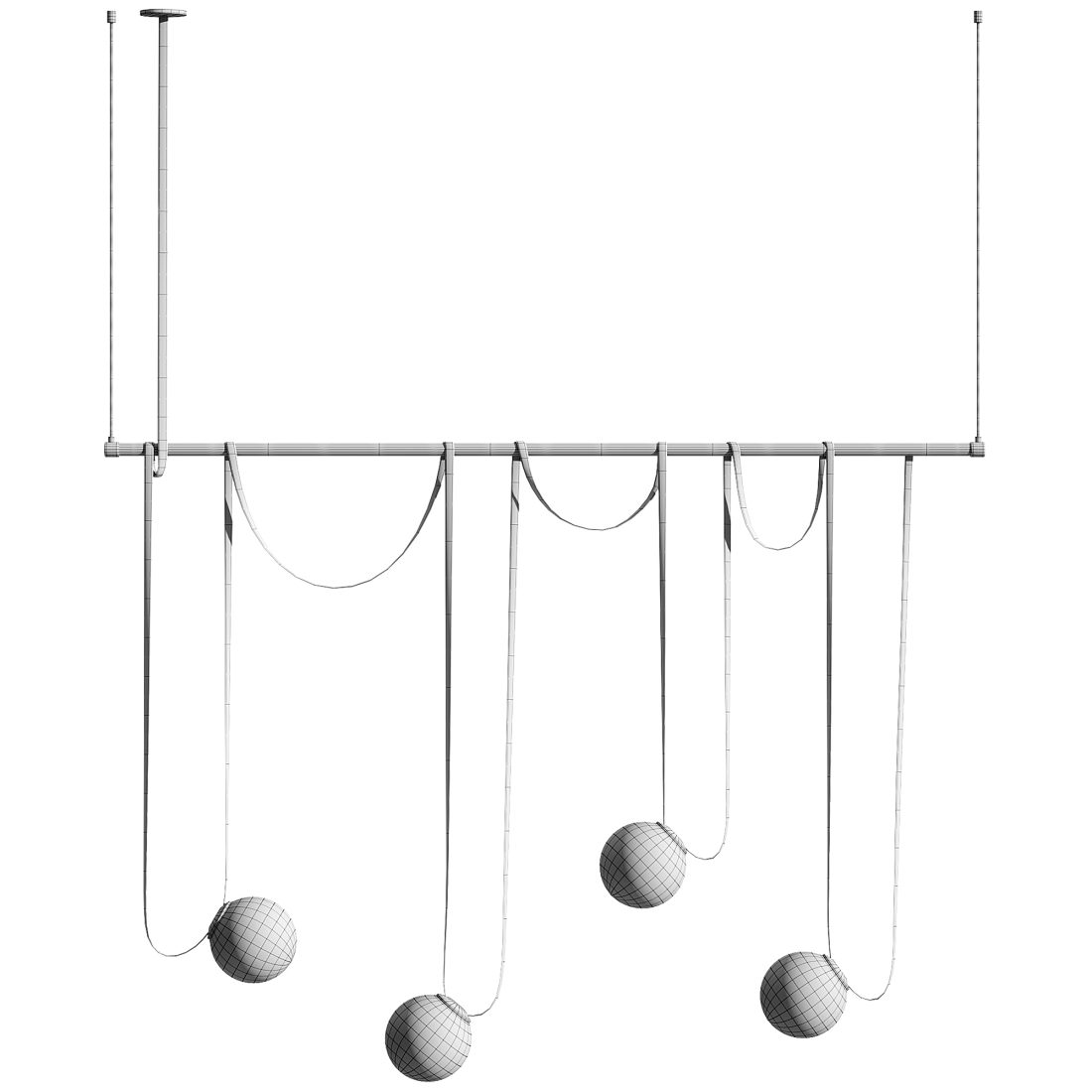 Vibia Plusminus Spheres Lamp 02 3D Model for Corona | CGMood