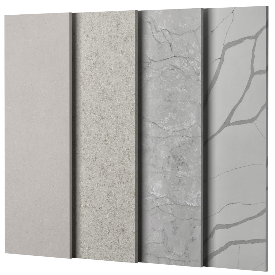 Quartz Agglomerate / Engineered Stone Set - 07 Texture / PBR Material ...
