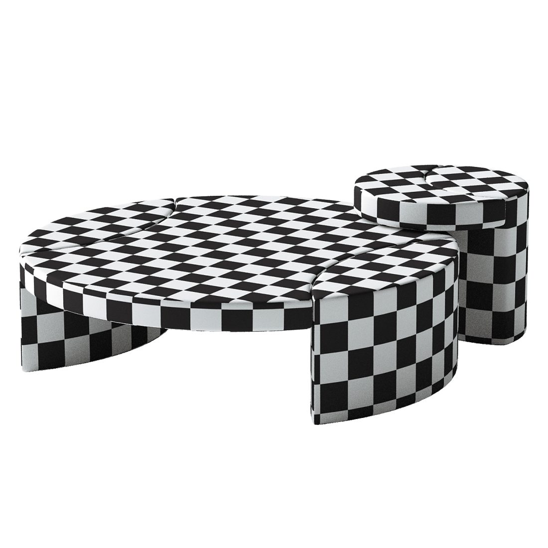Eclipse Coffee Table 3D Model for VRay, Corona | CGMood