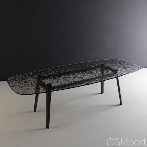 Magma table by Fiam