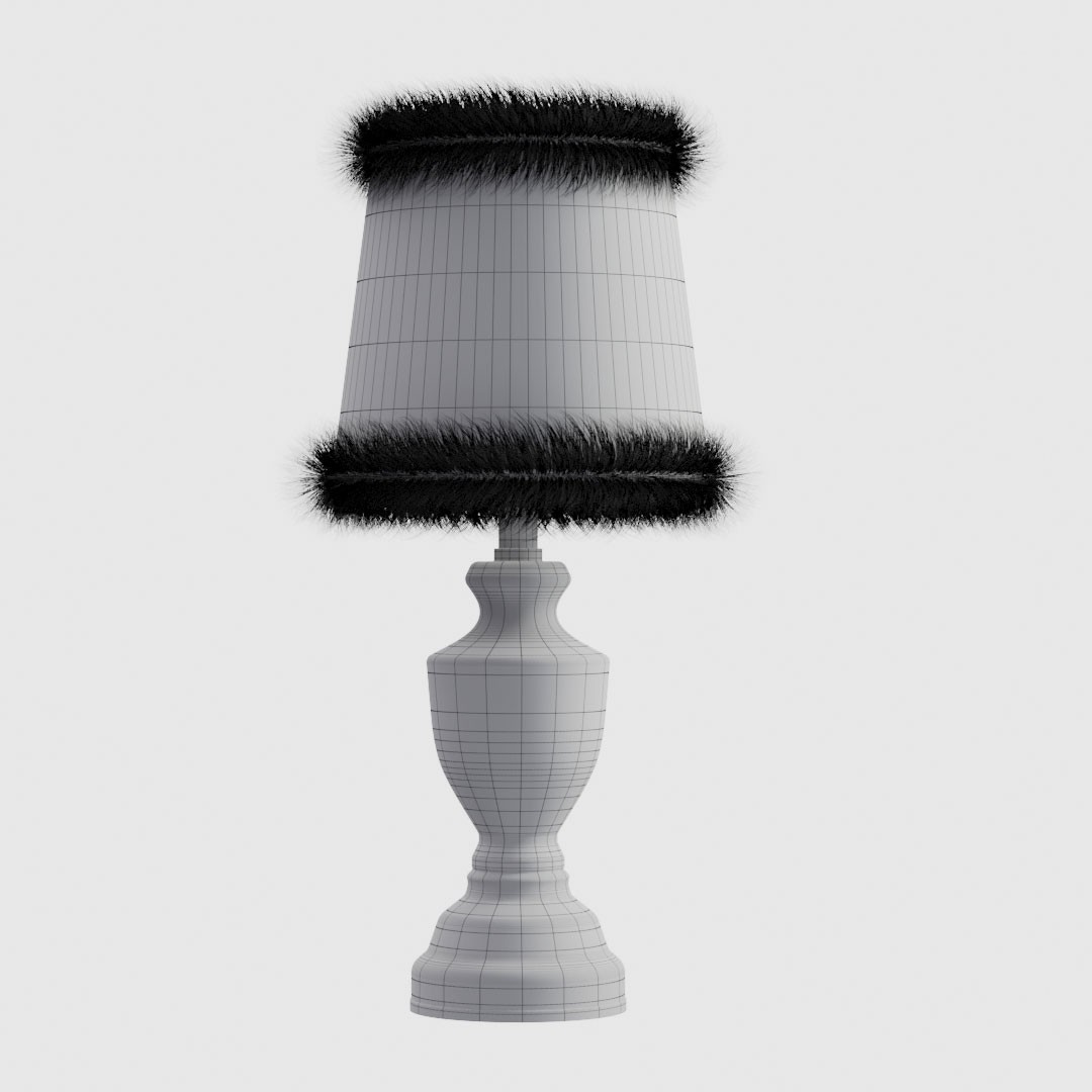 Table Lamp 3D Model for Corona | CGMood