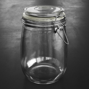 Ikea Glass Jar
