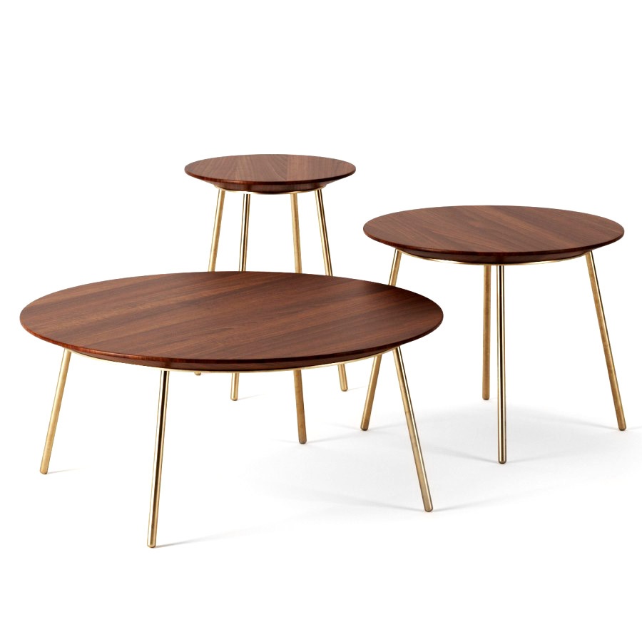 Round Tables By Zara Home - 3D Model for Corona